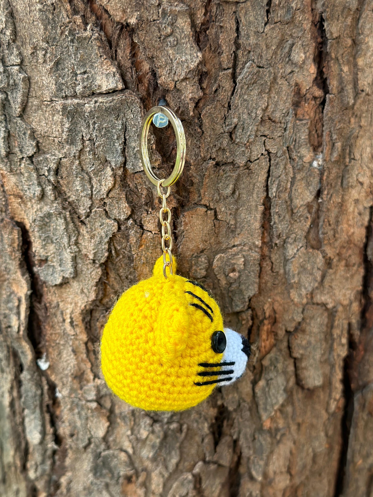 Crochet keychain
