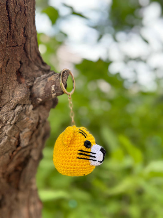 Crochet keychain